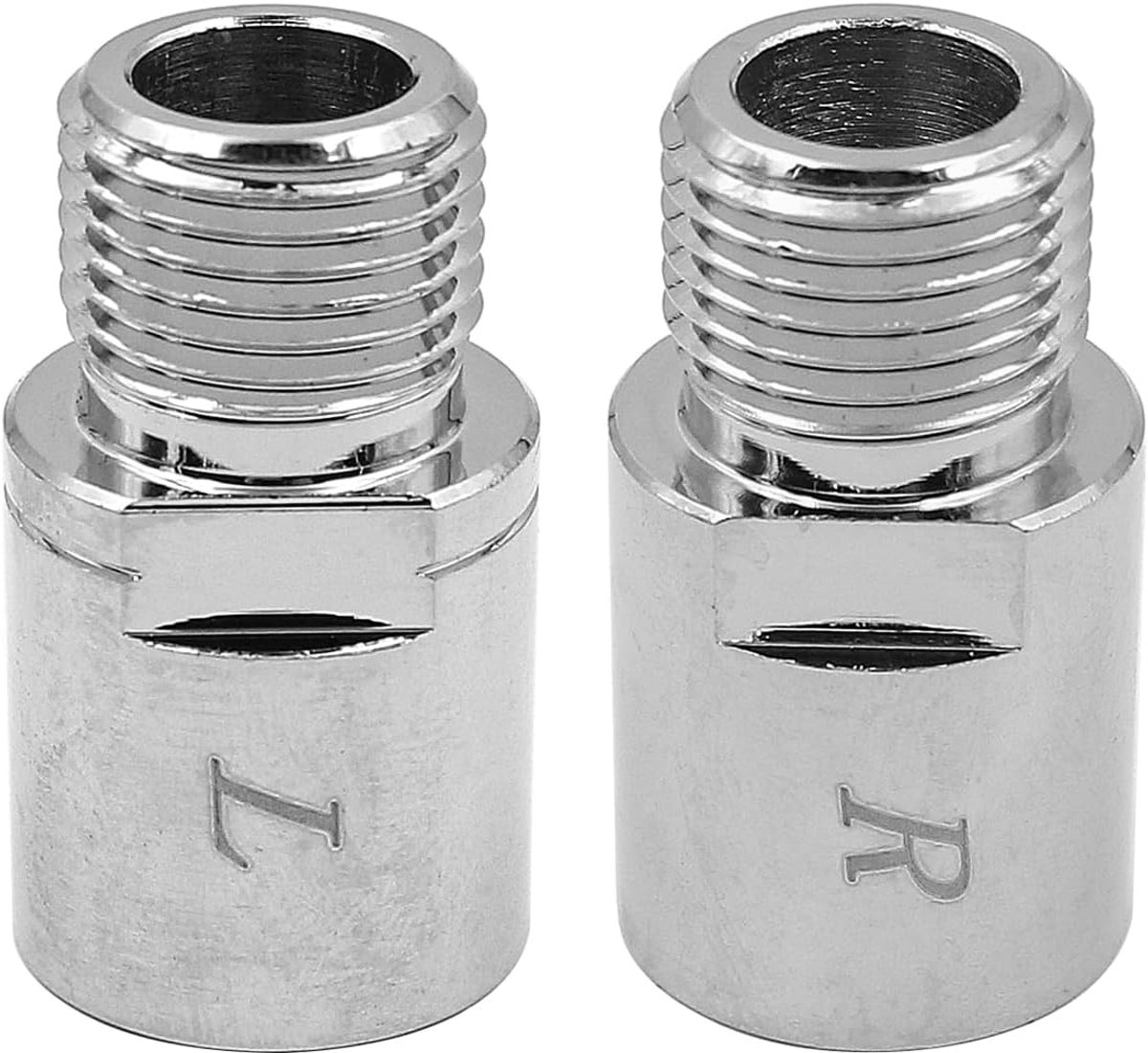 Fiets pedaal extender 20mm - chrome-molybdeen staal - L en R markering - eenvoudig te installeren - ShopVlot