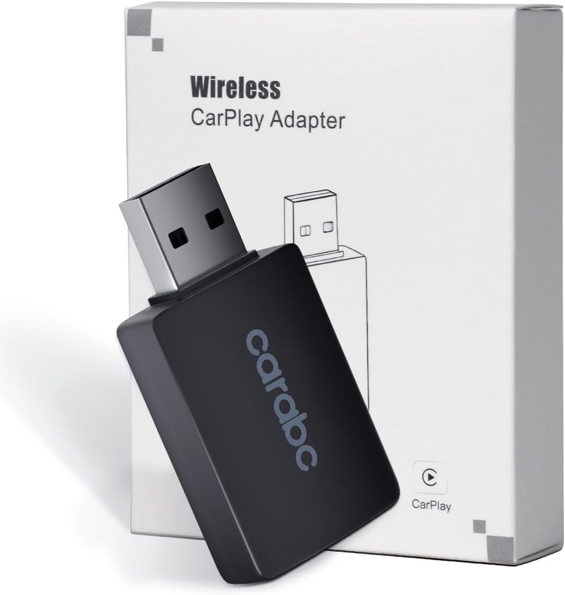Wireless CarPlay Adapter - Convert Bedrade CarPlay naar Draadloos - Plug and Play - Geschikt voor Auto's vanaf 2015 - ShopVlot