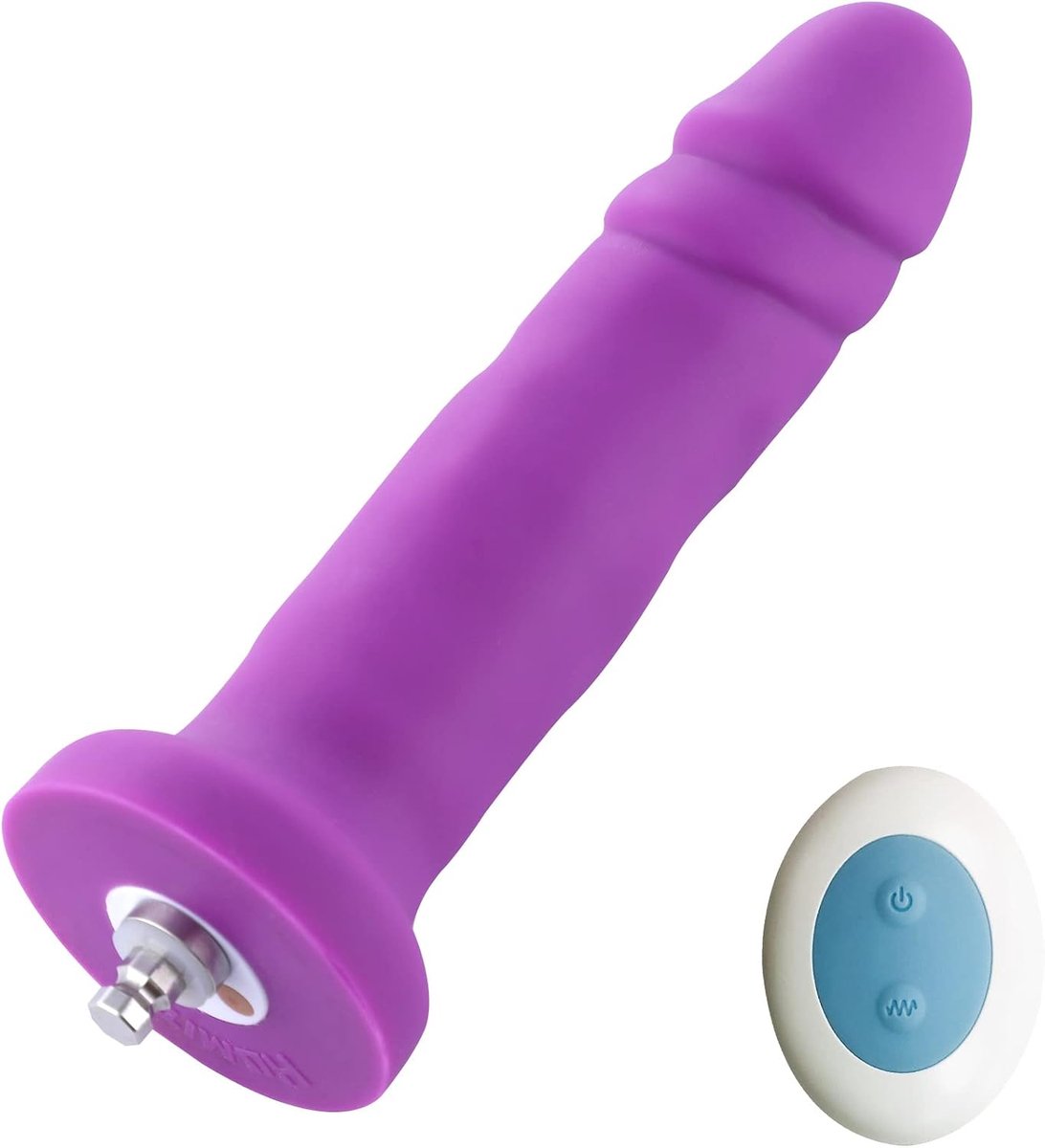 Dildo Vibrerend 17 CM - Paars - Met afstandsbediening - Voor gebruik met Premium seksspeeltjes - SnelShoppen
