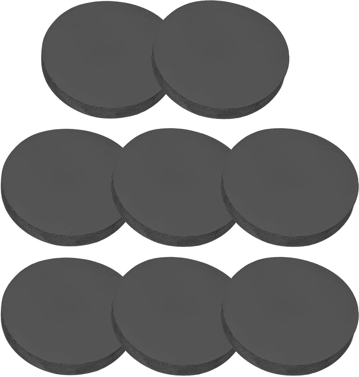 8 stuks rubberen sluitringen, 45 mm x 8 mm (OD x dik), ronde rubberen bussen, afdichtingen, rubberen afdichtingen, afstandshulzen, rubberen afdichting voor huis, auto-accessoires, doe-het-zelf