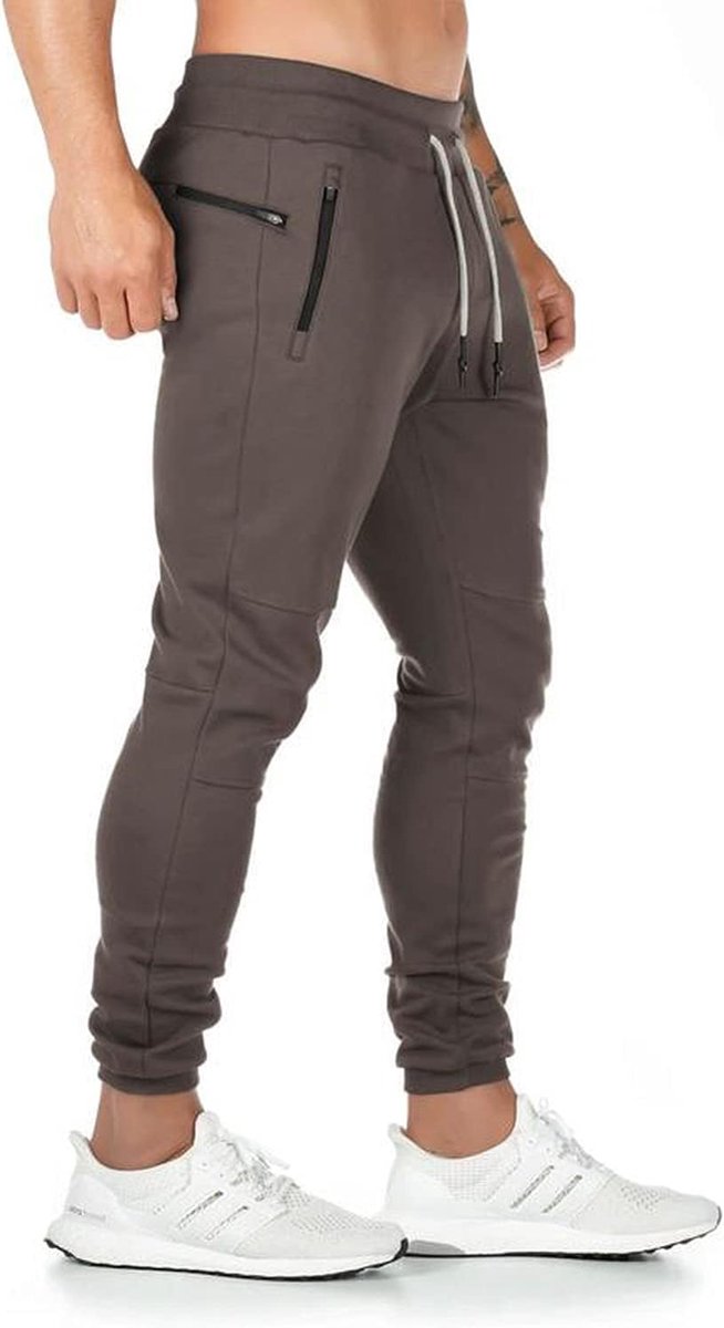 Joggingbroeken slim fit - Katoen - Sportieve sweatpants - Ideaal voor fitness - SnelShoppen