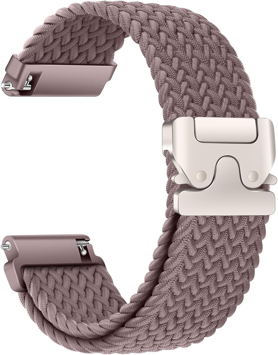 Woven nylon band - elastisch verstelbaar - ademend sport vervangband - geschikt voor smartwatches - SnelShoppen
