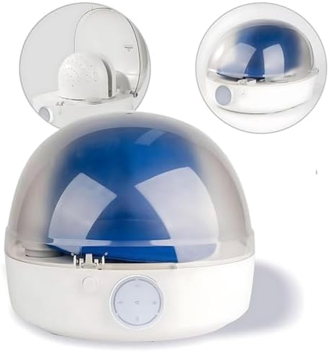 Hoedvormmachine - Hoedenstomer Hoedenwasser - Hoeden Herstellen - 360 Steam Dual Dry - 300ml Tank - Wit