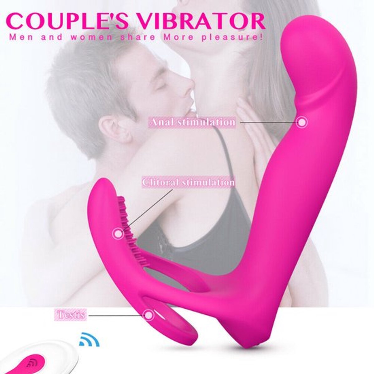 Koppel-Dildo-Penis-Mannen-Lul-Vibrator-Ring-Clitoris-Anaal-Prostaat-Massage-Speelgoed