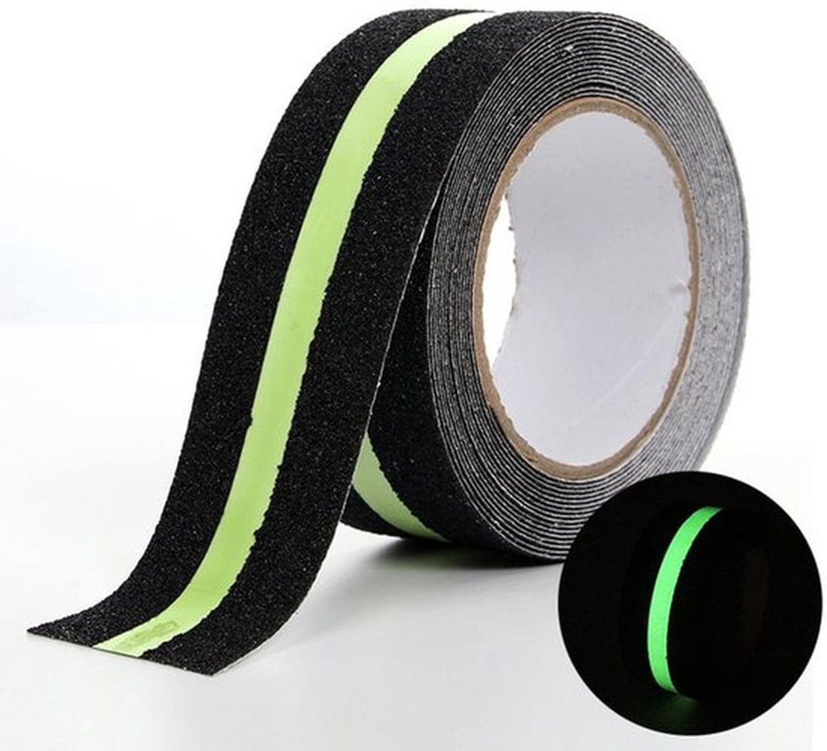 Lichtgevende tape - Waarschuwings- en markeringstape - Feestartikelen - Veiligheidstape - Plakband - Waterdicht - Voor binnen en buiten - 50mmx10m