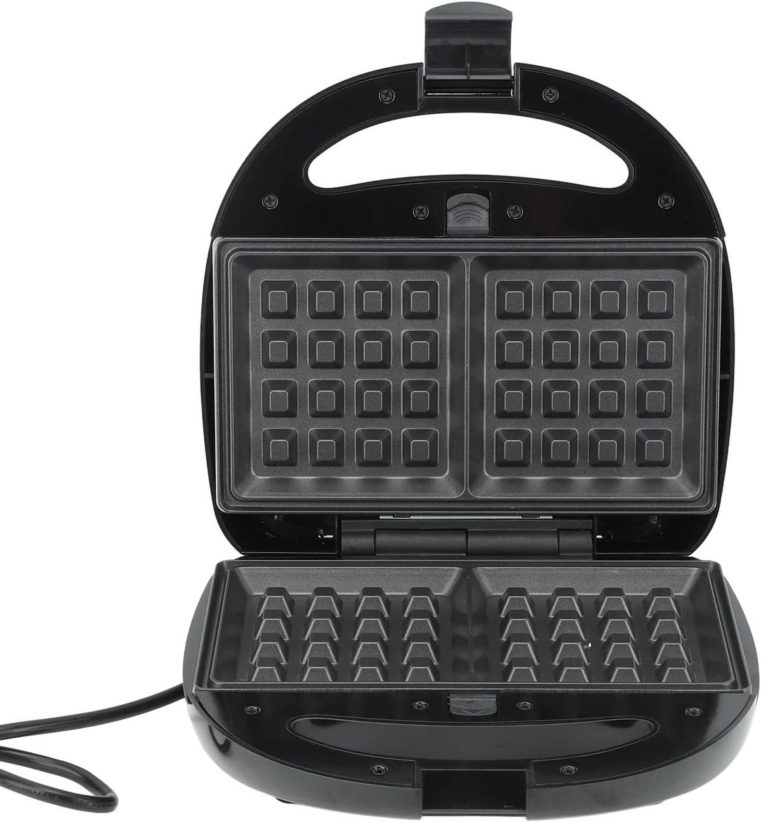 Multifunctionele Grill - Tosti IJzer Wafelmaker - Snacks Maken - 5 Verschillende Platen - 6 Stuks - Multi