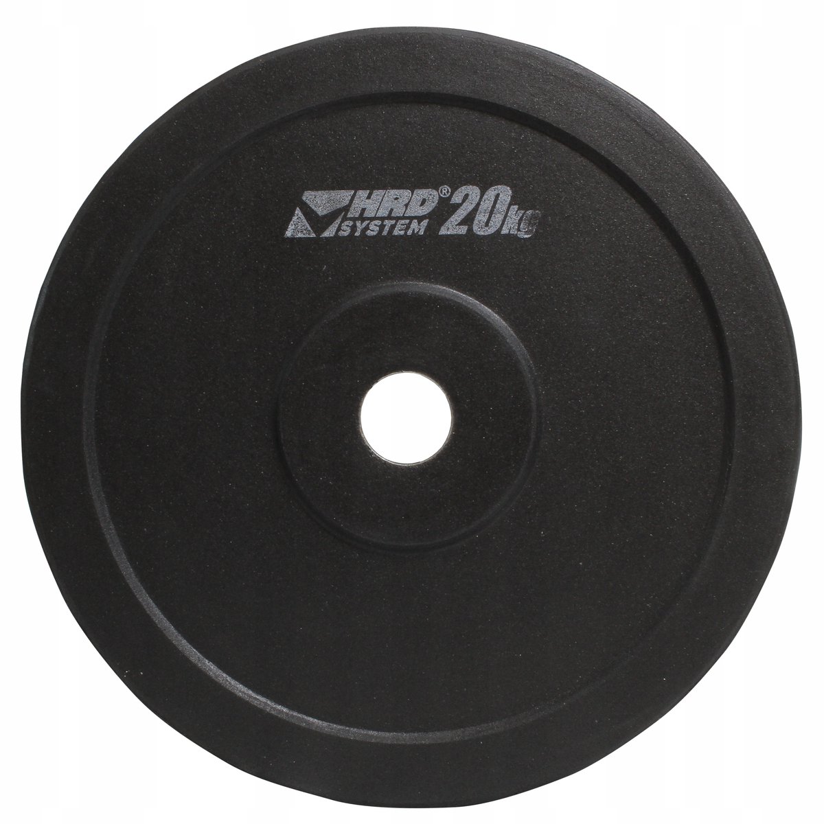 Merkloos Bumper Gewichtsschijf Zwart 20kg - Olympisch 50.5mm