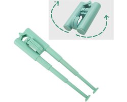 Draagbare Kledinghanger - Reishanger Opvouwbaar - Kleding Organiseren - I-Grip Anti-slip Ontwerp - 13 x 11 x 2 cm - Wit