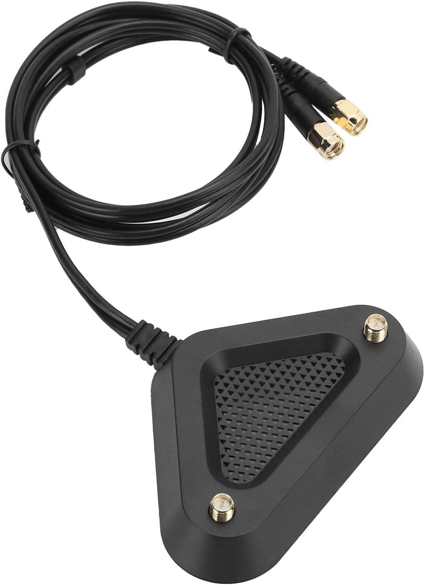 Wi-Fi antenne 1,1M - magnetische basis - omnidirectioneel - voor betere signaalontvangst - ShopVlot