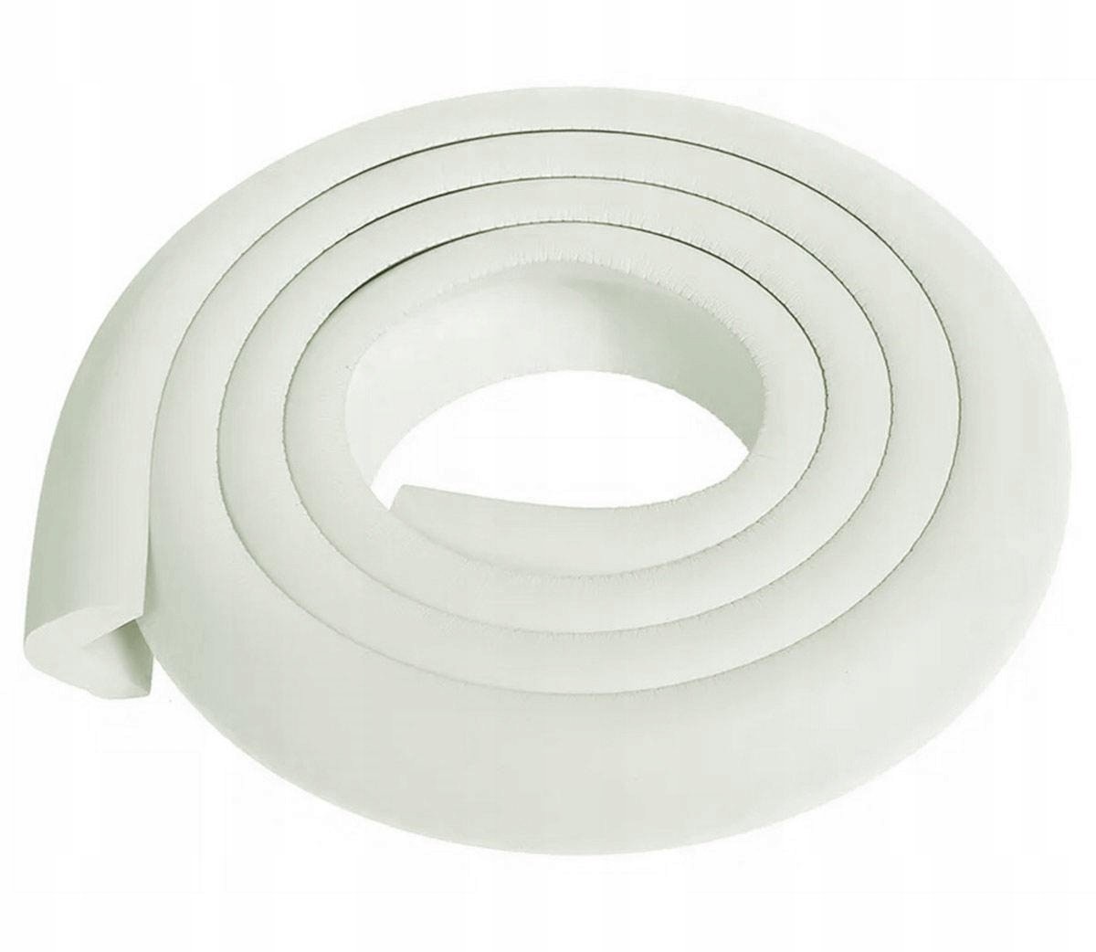 Wit schuimrubber profiel voor meubelranden - 2m x 35mm