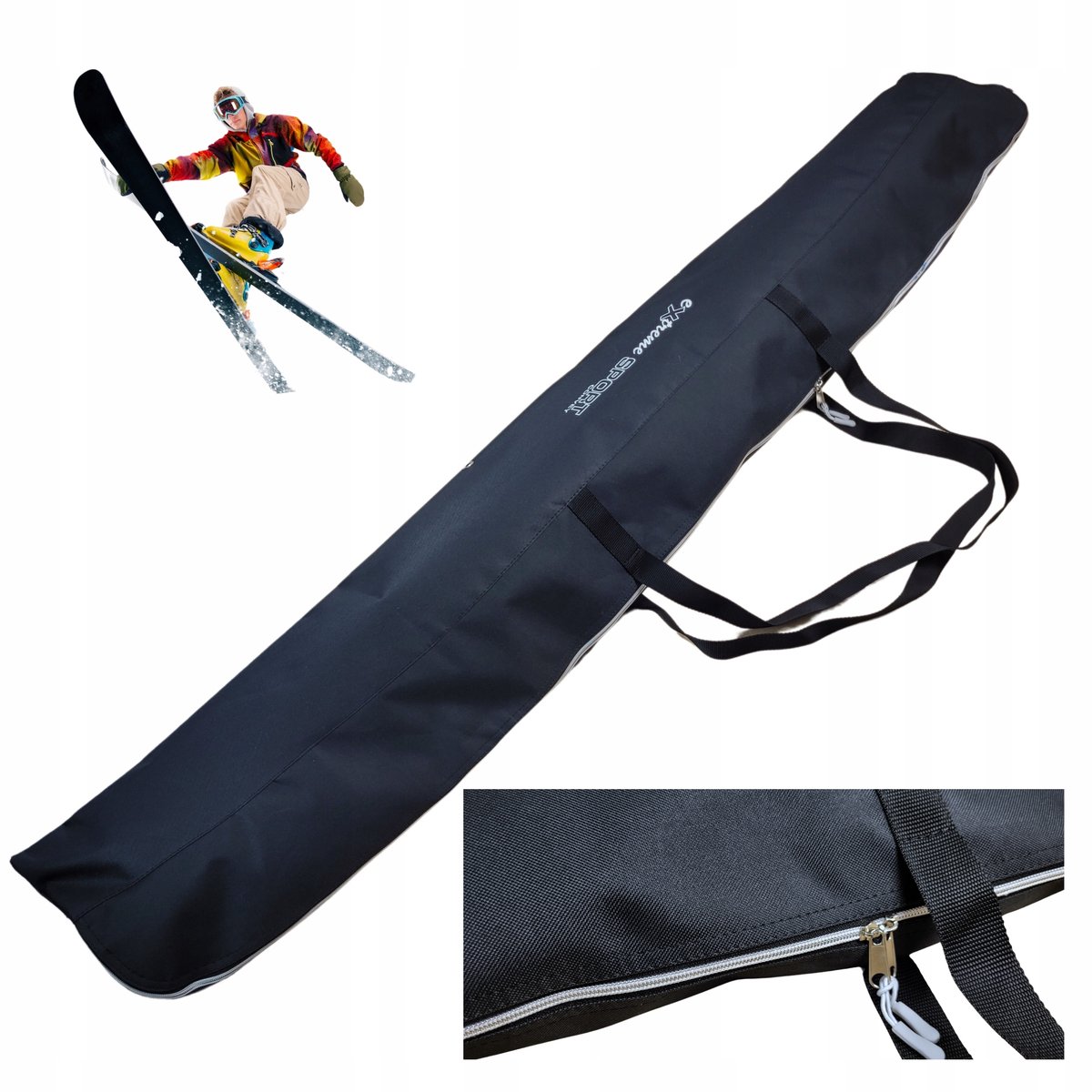 Merkloze Ski's 180 cm - Duurzaam in Praktisch voor Wintersport