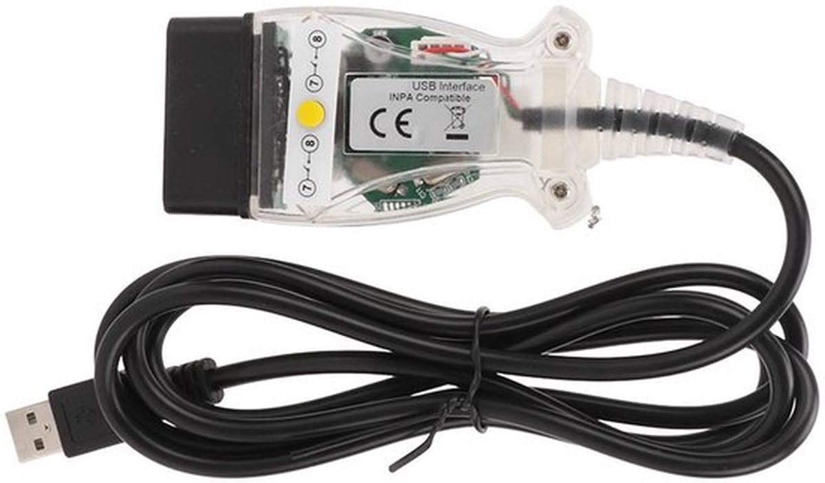 DCAN-kabel met schakelaar USB-interface Auto OBD2-diagnosetool voor E60 E61 E81 E70 E83 E87 E90 E91 E92 E93