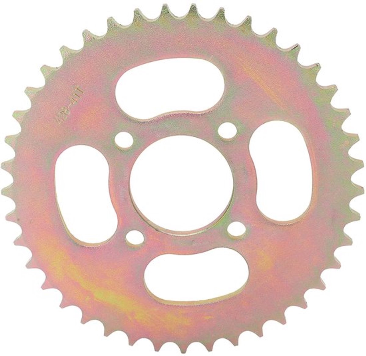 428 Achtertandwiel 41T - Staal Achterwiel Sprocket Vervanging voor DIY ATV en Lichte Motorfiets