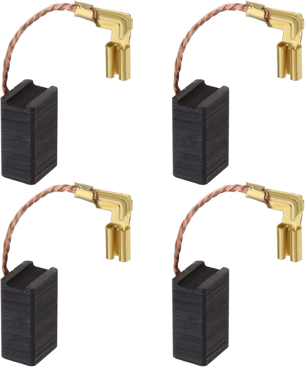 2 paar koolborstels met veer connector multifunctionele schuurmachine motor vervangingsonderdeel compatibel met Dewalt DWE315 DWE314 Power Tool Accessoires