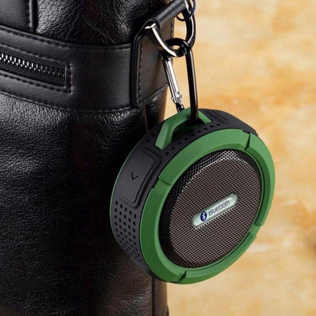 Douche speaker Bluetooth 5W - Groen - Waterdicht IP67 - Ideaal voor in de douche - SnelShoppen