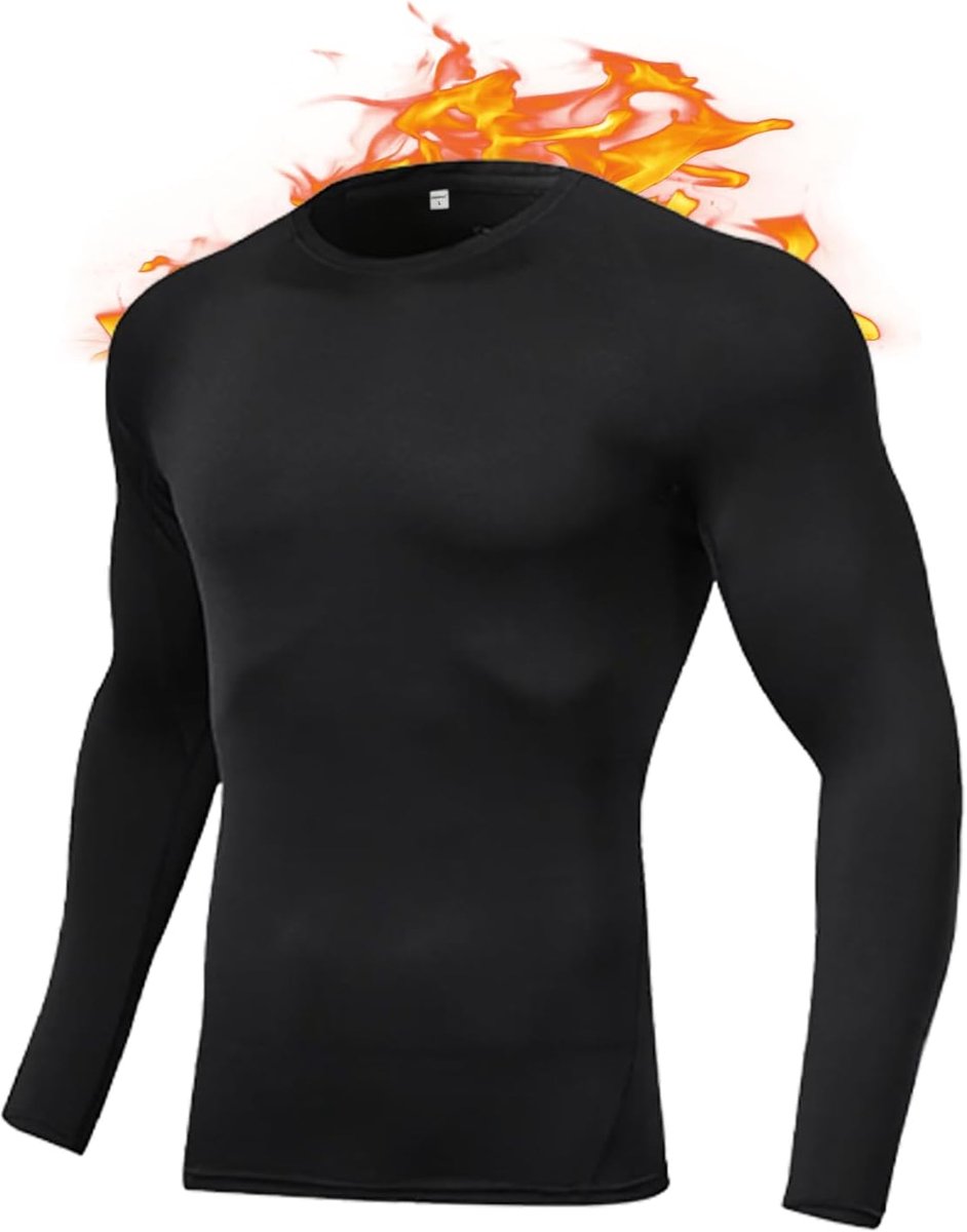 Thermisch Onderhemd voor Mannen Hoogwaardige Thermische Kleding voor de Kou