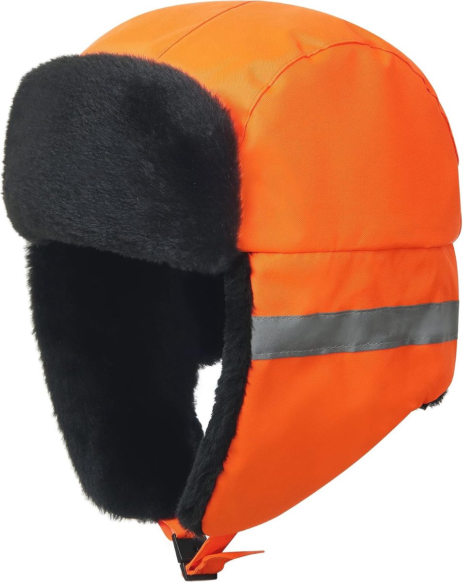 Zichtbaarheid Viz Houd Warm Trapper Bomber hoed