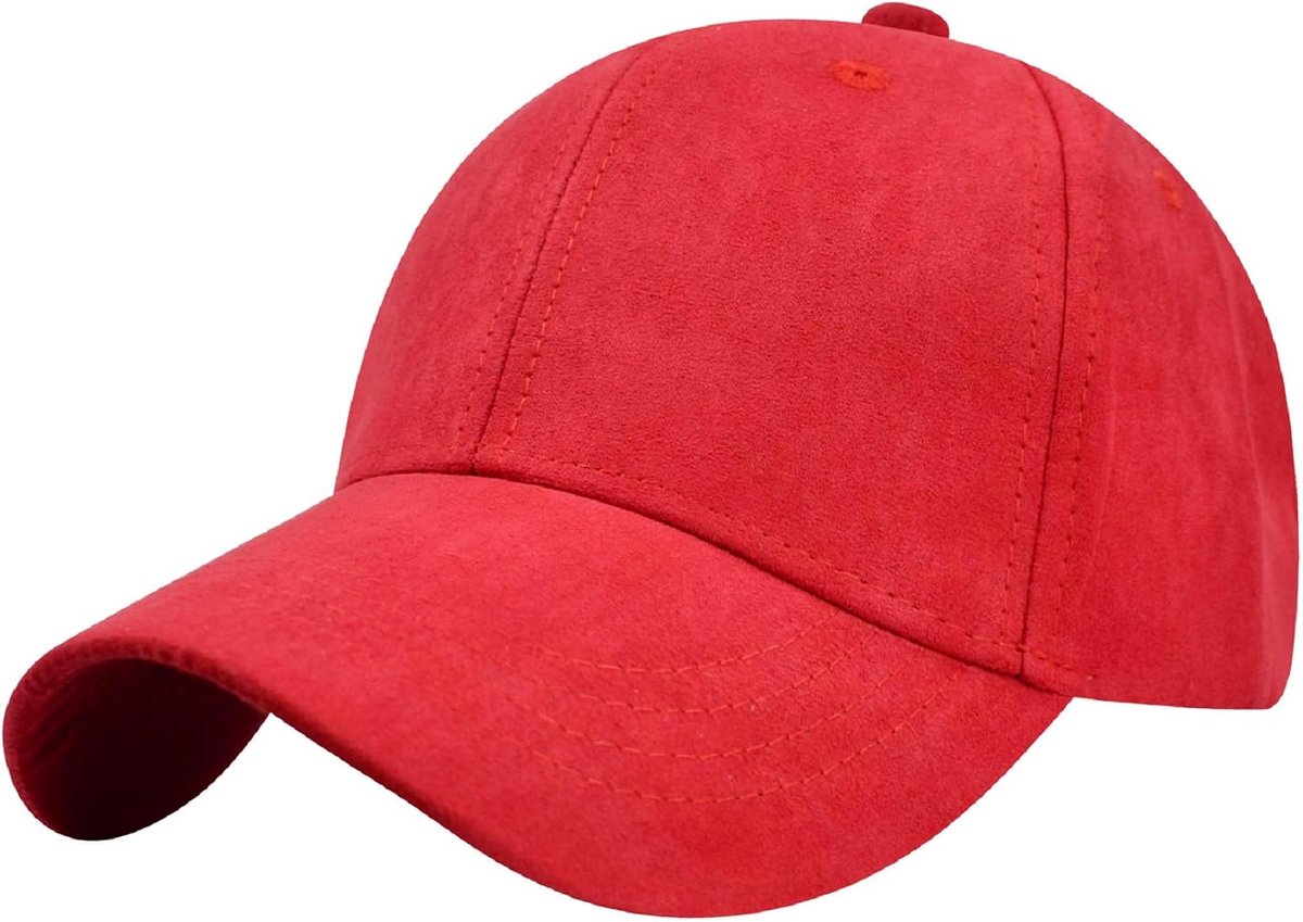 Baseball Cap Heren Dames Sport Cap 6-Panel Unisex Basecap Outdoor Retro Pet Pure Kleur Baseboard Baseball Cap Verstelbare Effen Honkbalpet Basecap Zomer Trucker Hoed