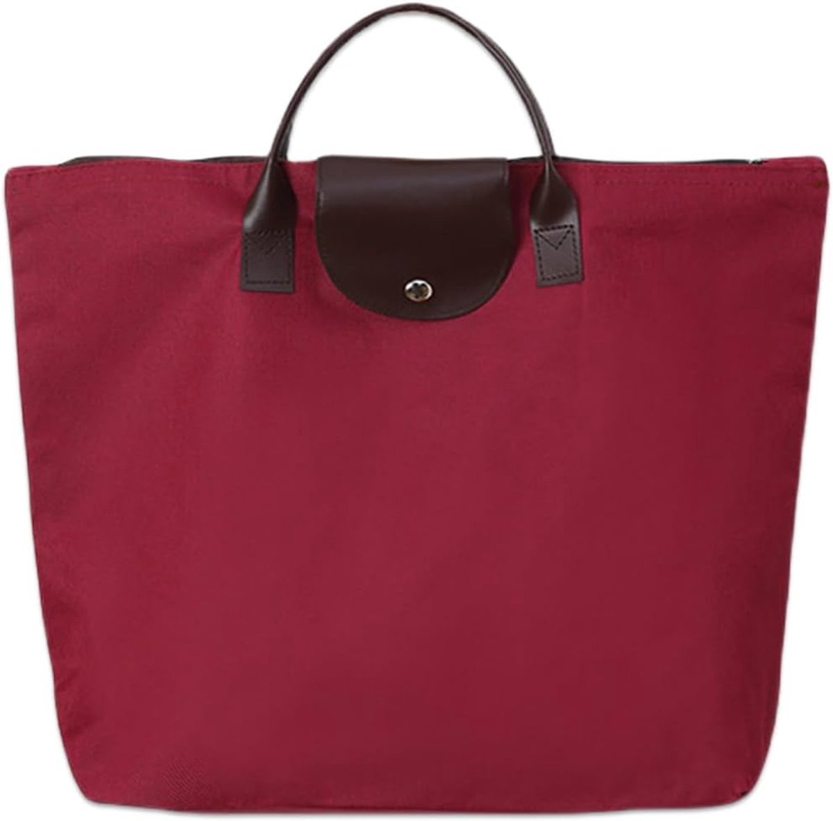 Herbruikbare boodschappentas, opvouwbaar met ritssluiting, boodschappentas, werktas, handtas, weekendtas voor vrouwen, reizen, reizen, sport, strand 's nachts