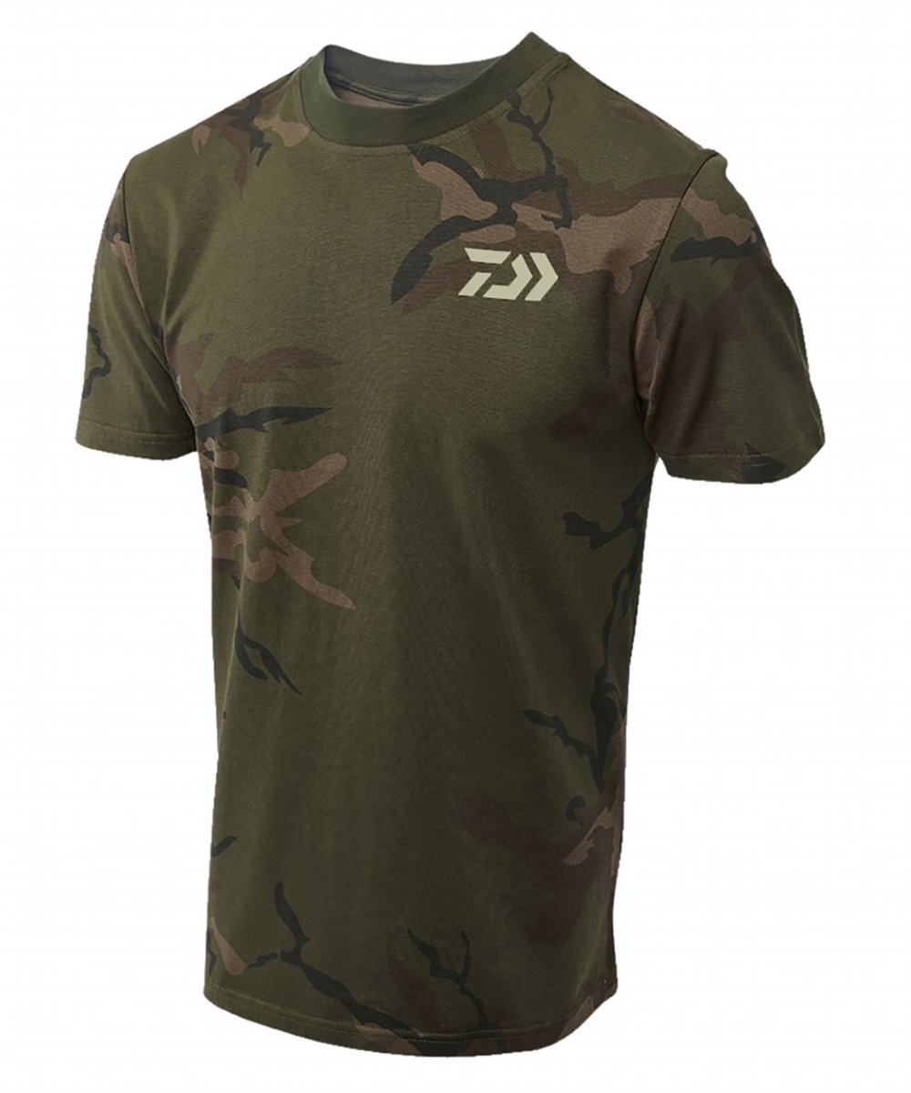 Daiwa Carp T-Shirt Camo XXL - Vis Shirt