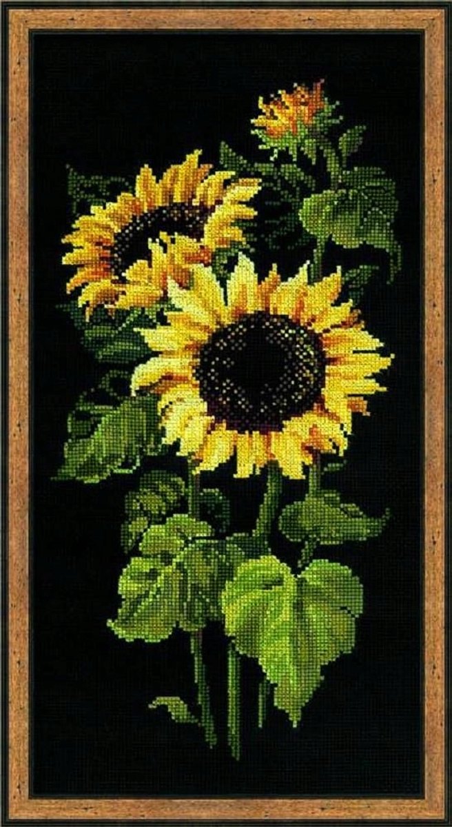 Zonnebloemen 25x50 cm - Merkloos