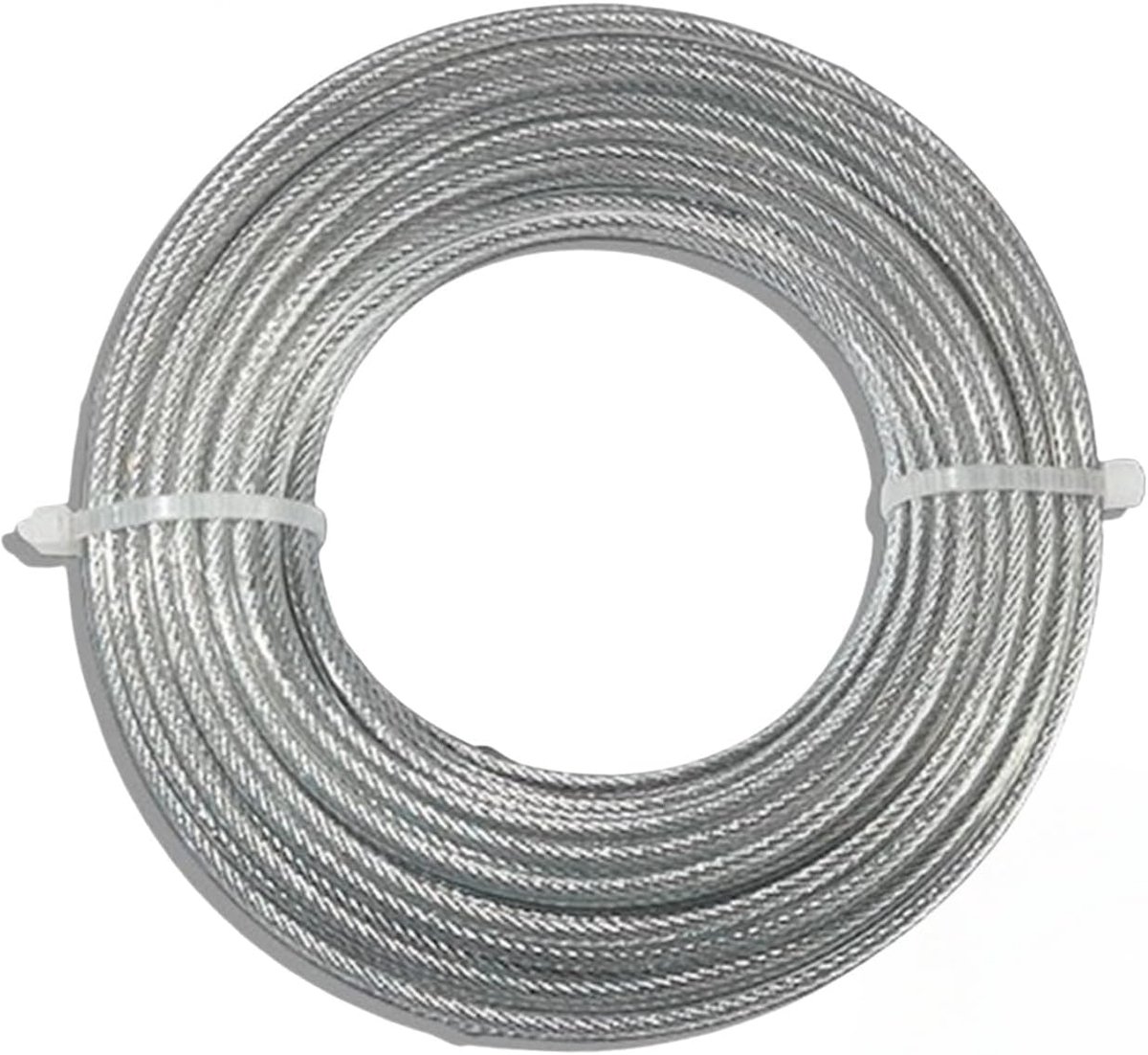 Draad 2,4 mm, 15m Draad Voor Bosmaaier, Grasmaaier Draad Universeel, Slijtvaste Maaidraad Met Hoge Duurzaamheid Voor Tuintrimmer En Motorsense