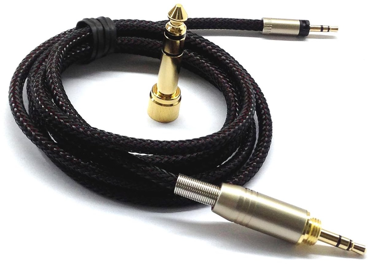 Vervangende audio-upgrade-kabel voor Sennheiser Momentum, 2.0 en 3.0, HD1 hoofdtelefoon, 1,2 m