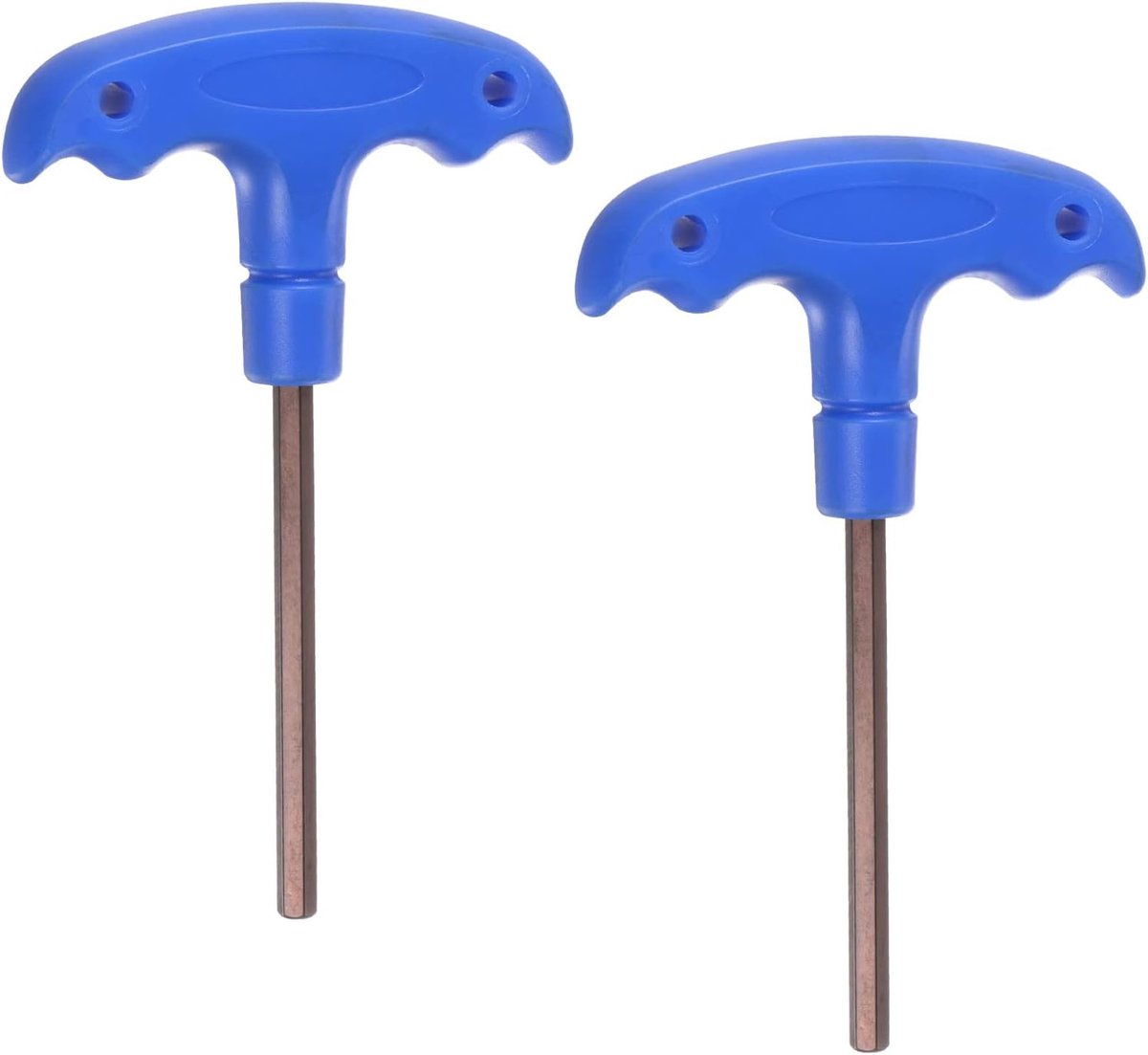 2 stuks H5 T-greep zeskantige sleutel moersleutel 5 mm S2 staal T-sleutel binnen zeshoekige spanner reparatie gereedschap