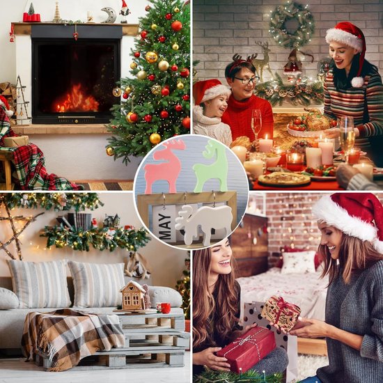 Mal eland, siliconen mal kersteland, 3 stuks siliconen vormen, eland, gietvorm, Kerstmis, doe-het-zelf siliconen vormen, gietvormen, Kerstmis voor doe-het-zelf kerstkaarsen, — afbeelding 5
