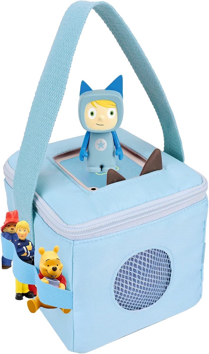 Compatibel met Toniebox en Hoorfiguren, Blauw