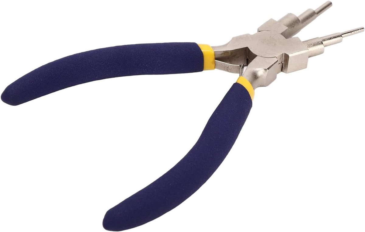 Draad Buig Tang - Rondbektang Sieraden - Sieraden Maken - Ergonomisch Handvat - Compact Lichtgewicht - Zwart