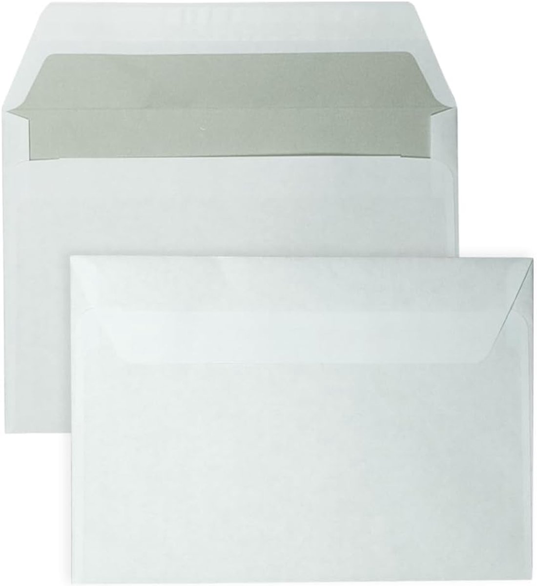 C6 Envelopes A6 formaat - 114 x 162 mm - Zelfklevend met lijmstrip - Perfect voor wenskaarten - SnelShoppen