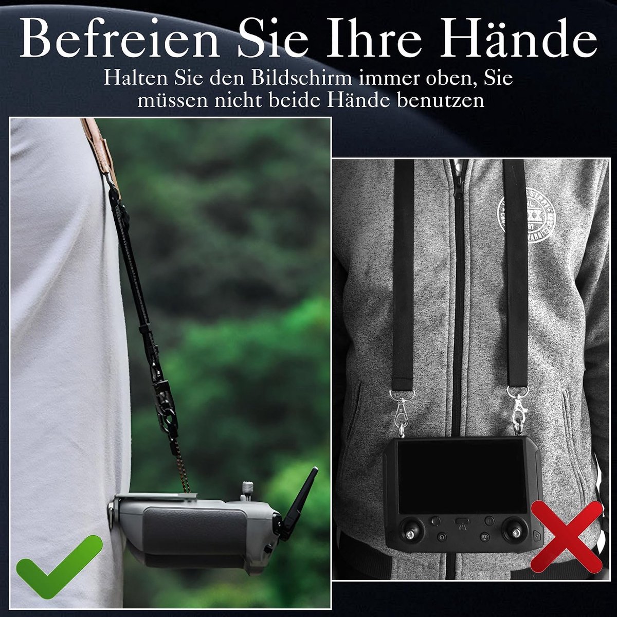 Metalen Bevestigingen voor DJI RC Afstandsbediening, Ergonomische Houder voor Mini 4K/4 Pro/Air 3S/Mini 3/Mavic 3 Drone, Stabiele Beeldschermhouder – foto 6