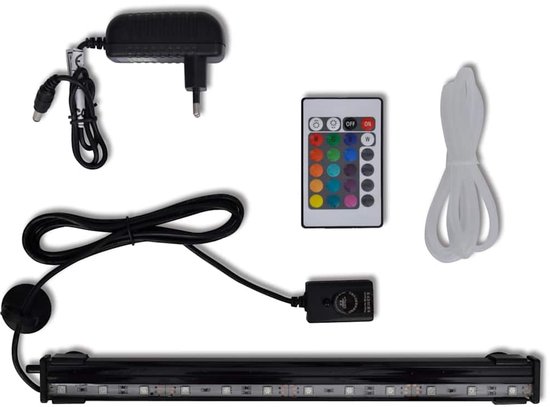 VidaXL LED Onderwaterlamp Met Bubbels - RGB - 32 cm - 3,9 W