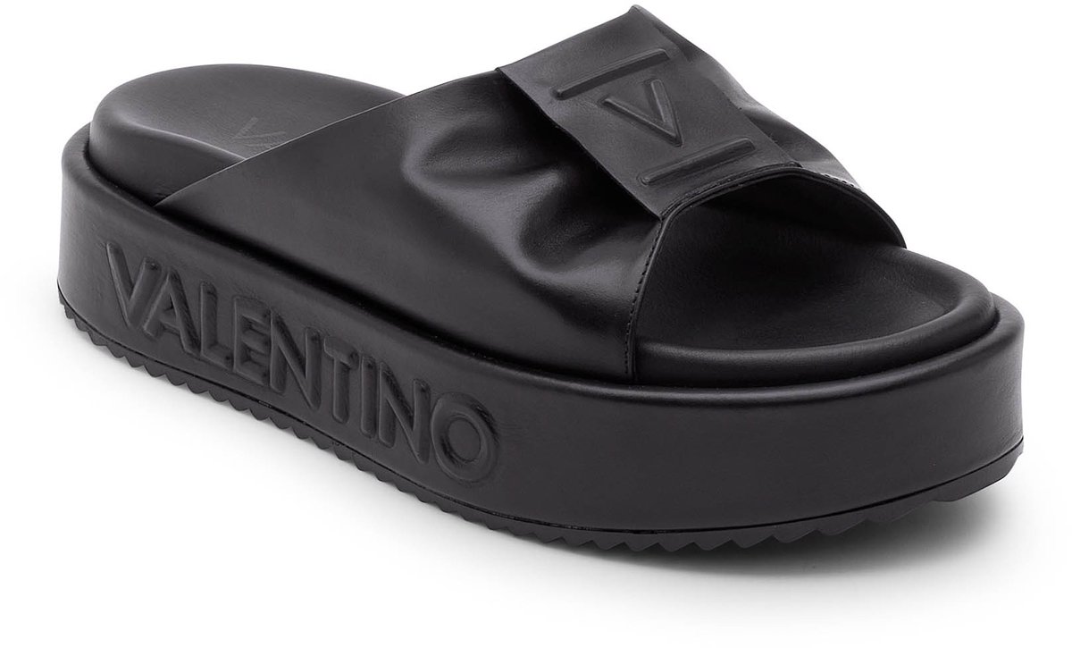 VALENTINO Dames Platform Slipper Maat 39 - Zwart
