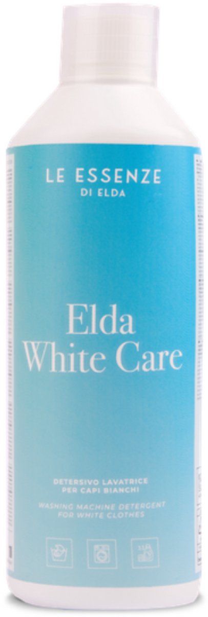 Le Essenze di Elda Wasmiddel Witte Was 1000 ml – Wasmiddel voor Witte Was – Vlekverwijderend & Fris