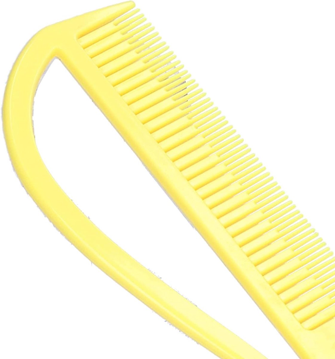 Kam Staartkam - Stylingkam Puntkam - Haar Stylen - Roestvrij Staal - 24.2 X 2.5cm - Zwart