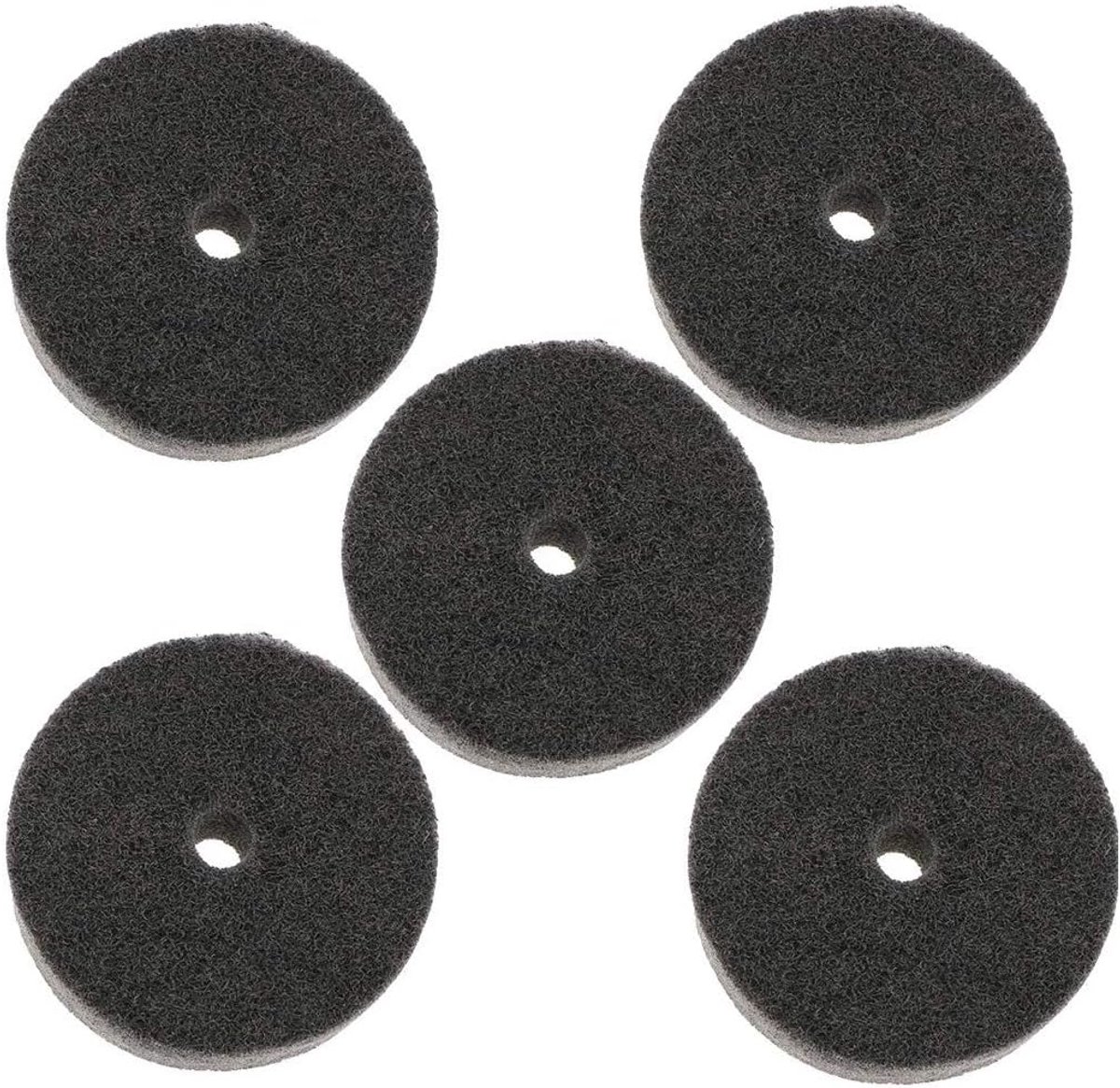 Polijstwiel 75mm - Nylonvezel - Antiklevering - Voor metaal en hout - SnelShoppen