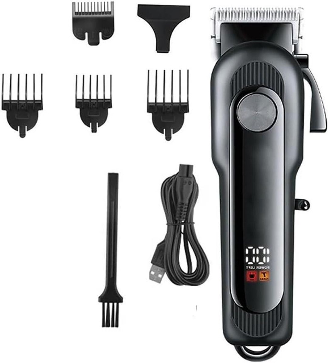 Herenscheerapparaat - Baardtrimmer Trimmer - Thuis Knippen - Huidvriendelijke Bladen - 3-12 mm - Zwart