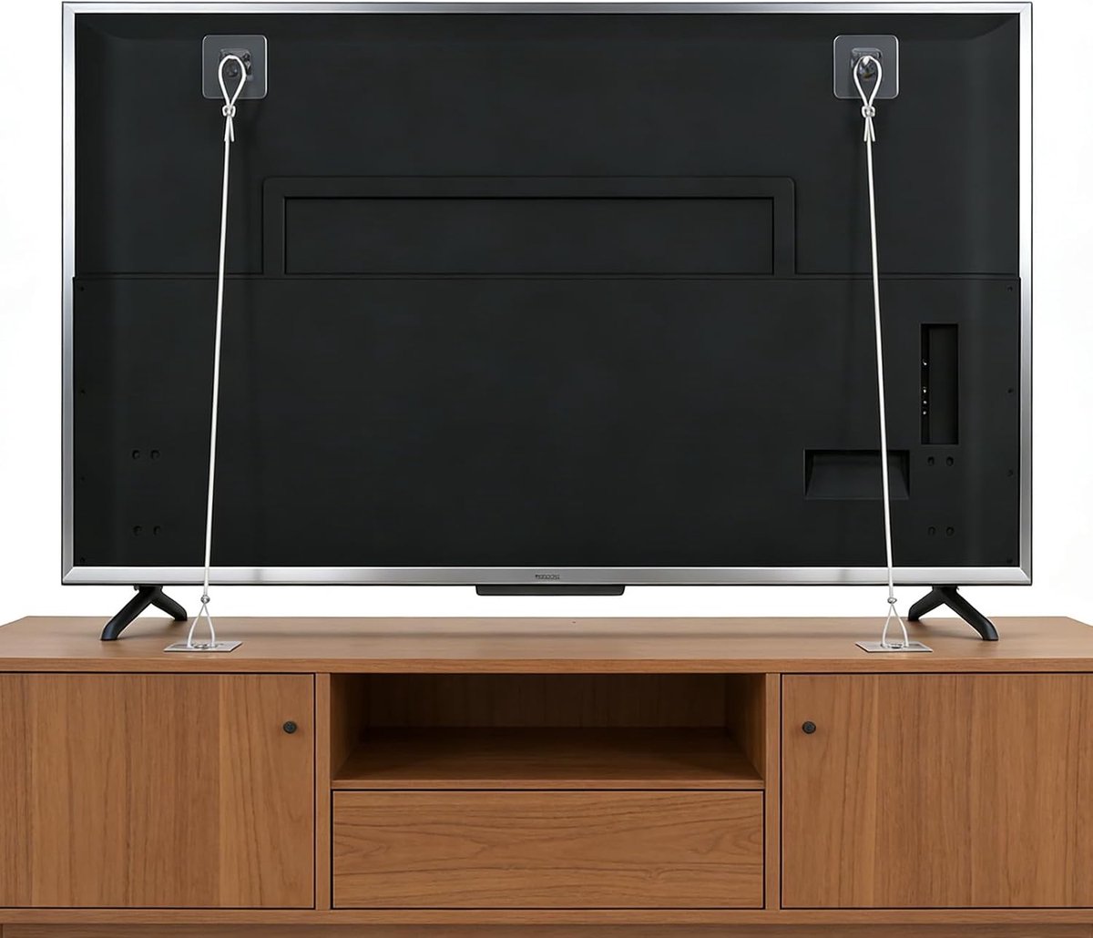 Meubelankers 2pcs - Zelfklevend - Instelbare kantelbeveiliging - Bescherming voor kinderen en huisdieren - SnelShoppen