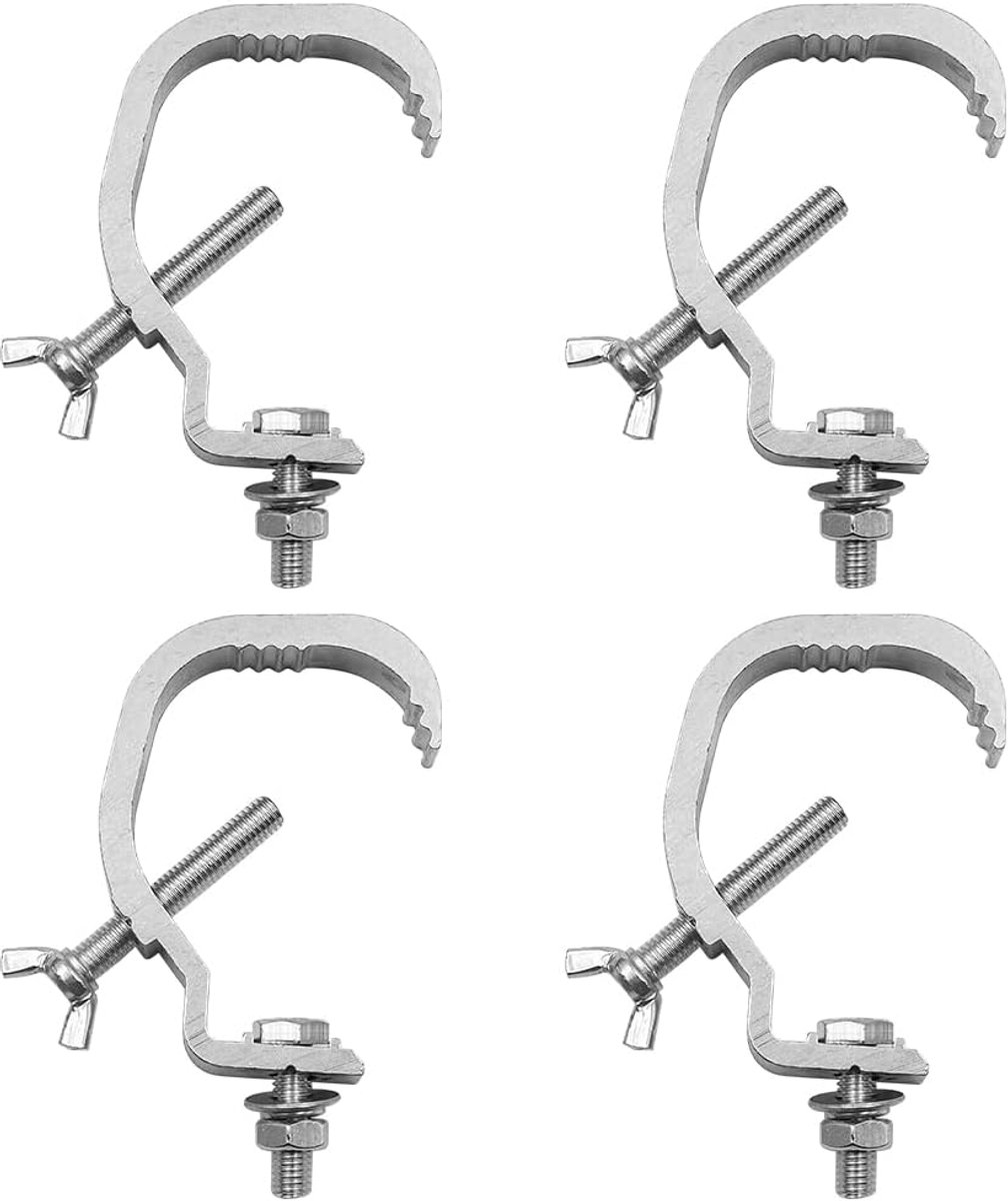 Lichtklem 4PCS zwaar aluminium - slippreventie ontwerp - veilig en stevig voor projectoren - SnelShoppen