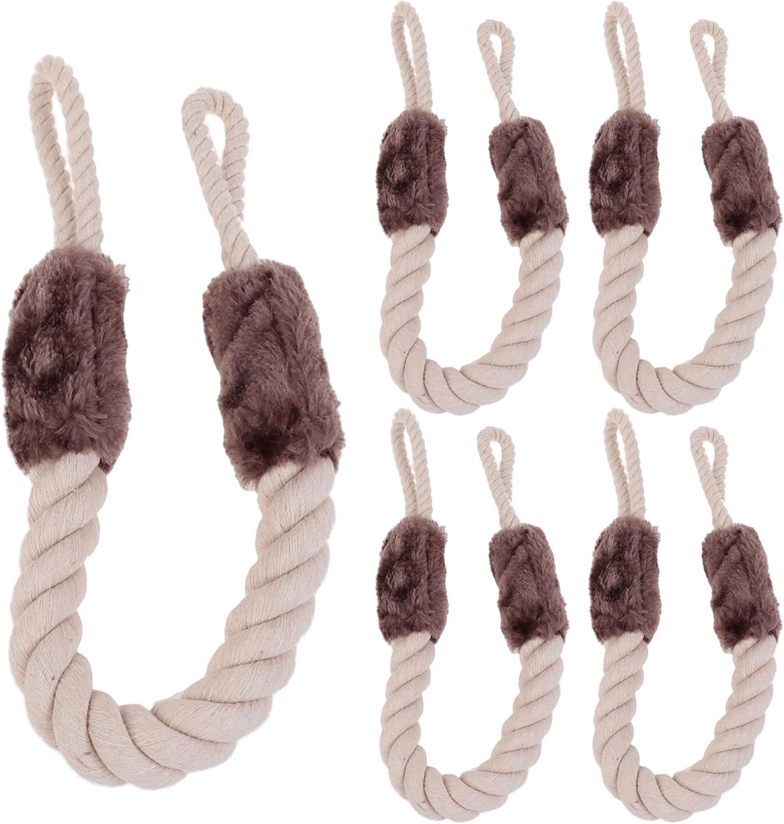 Deurkoordklem Bescherming 60 cm - Katoen en Polyester - Compleet en Effectief - Beschermt Deuren Tegen Stoten - SnelShoppen
