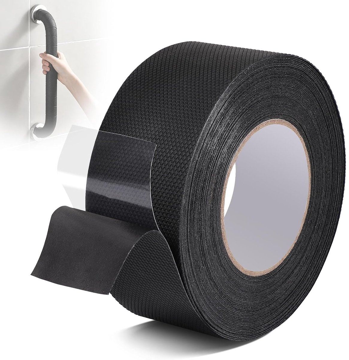 Antislip elastiek 5 cm × 10 m - zachte rubberen strips - waterdicht - ideale grip voor gereedschap - SnelShoppen