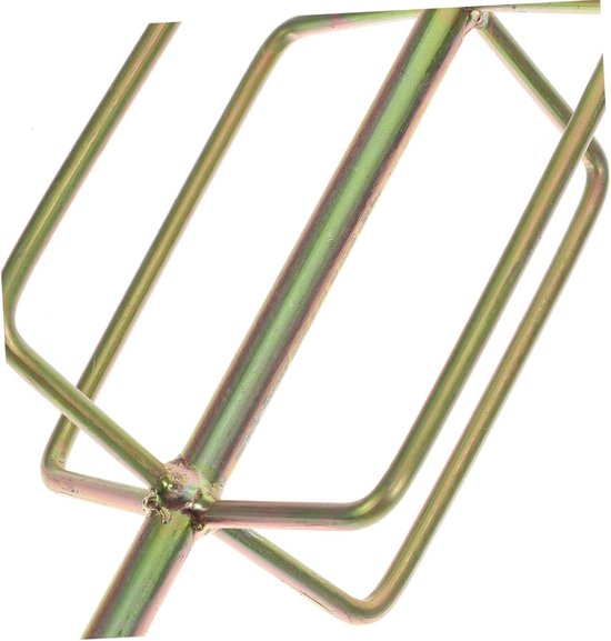 Mixer Staaf - Mengstaaf Boor - Verf Mengen - Robuuste Staalconstructie - 49 x 11.5 cm - Goud — afbeelding 3