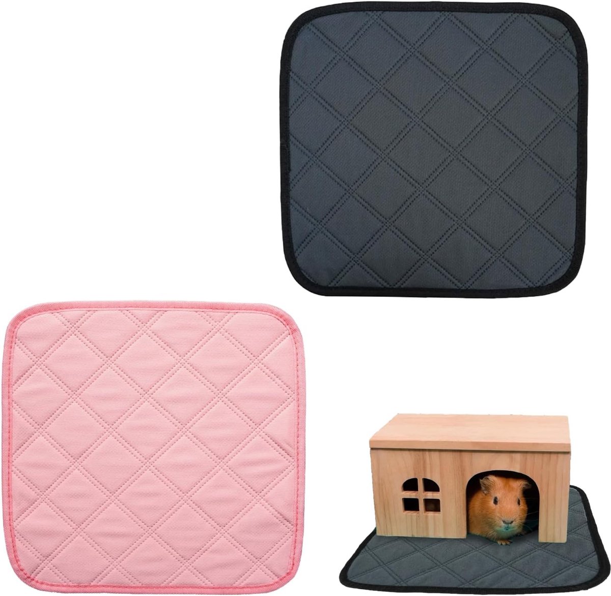 Herbruikbare dierenurinepad - 4-laags absorberende mat 30x30 cm - antislip en waterdicht - SnelShoppen