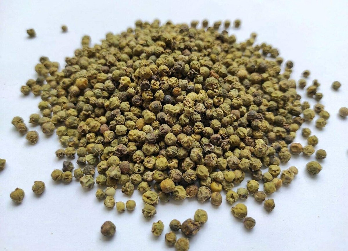 Peperkorrels Groene Peper 40 tot 950gram Uitzonderlijke Kwaliteit (220 gram)