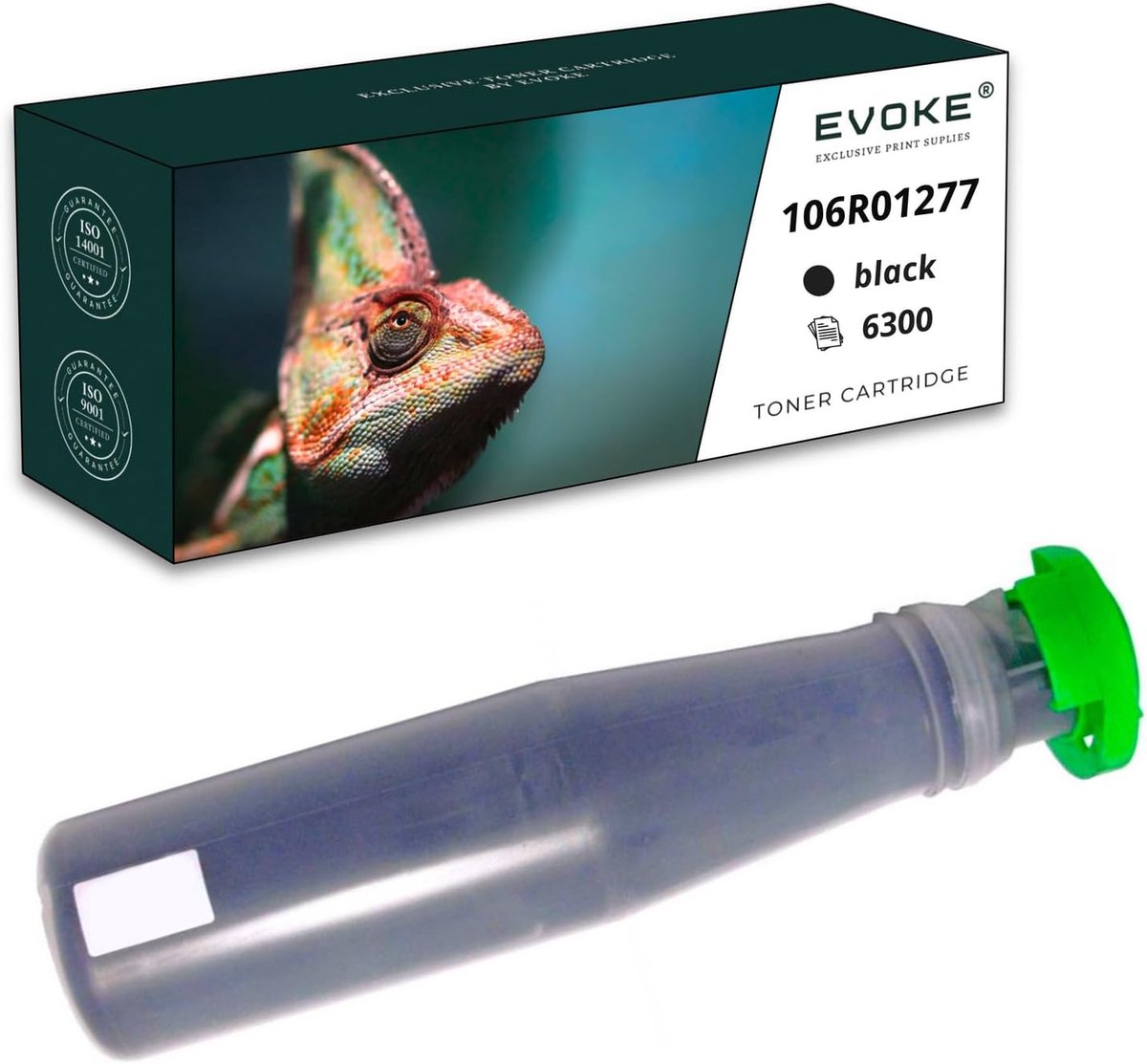 Toner zwart - 6300 pagina's - compatibel met Xerox 5016DN 5020 5020DN - lange levensduur - SnelShoppen
