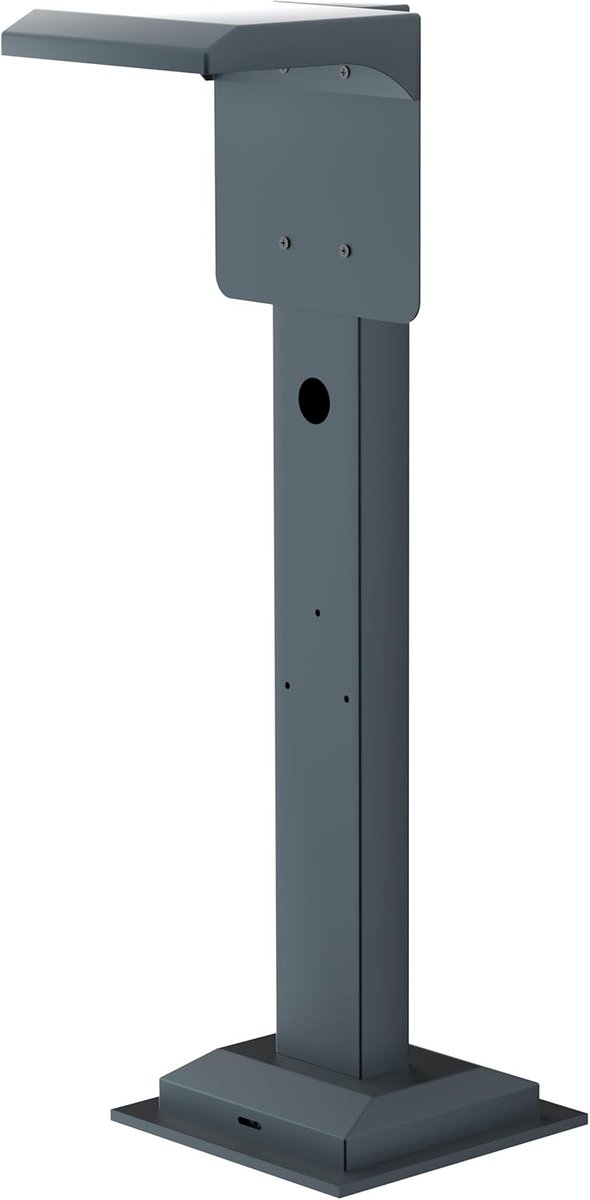 montagebeugel - enkele pedestal voor EV eMobility Wallbox laadstation