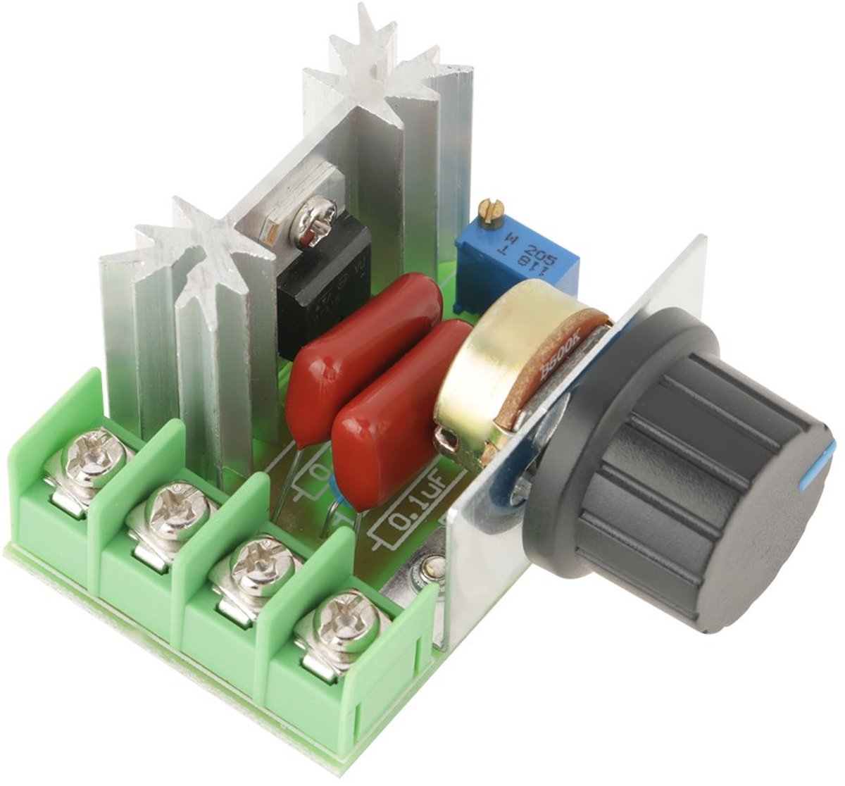Toerentalregelaar 50-220 V 2000 Watt 25A Spanningsregelaar Instelbare Led-dimmer