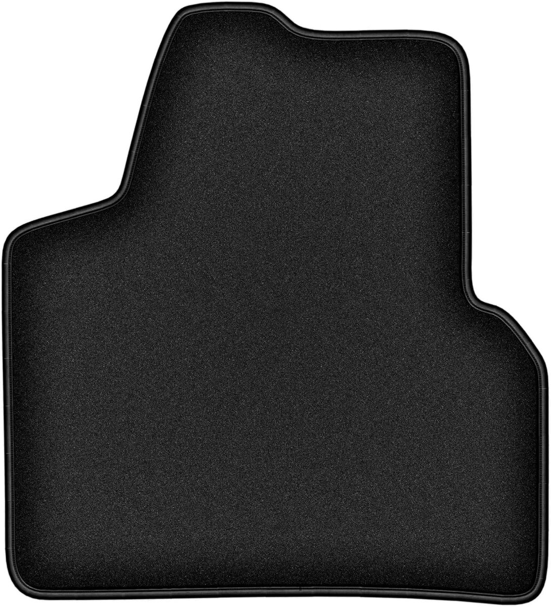 Polyamide bestuurdersmat voor: Citroen Jumpy II bestelbus 2007-2016 rubberen bestuurdersmat